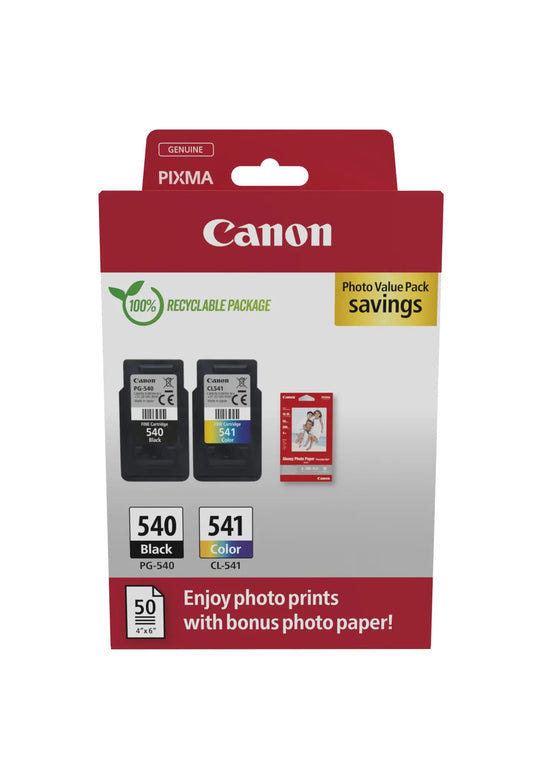 CANON Photo Value Pack schwarz/color PGCL540/1 PIXMA MG2150 2x8ml Idealshop