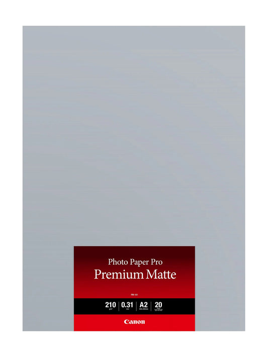 CANON Premium Matte Photo Paper A2 PM101A2 InkJet 210g 20 Blatt Idealshop