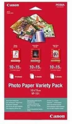 CANON Pro Photo Pap.Variety Pack A4 PVP201PRO InkJet 15 Blatt Idealshop