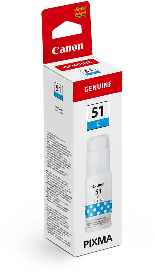 CANON Tintenbehälter cyan GI-51C PIXMA G2520/G2560 70ml Idealshop