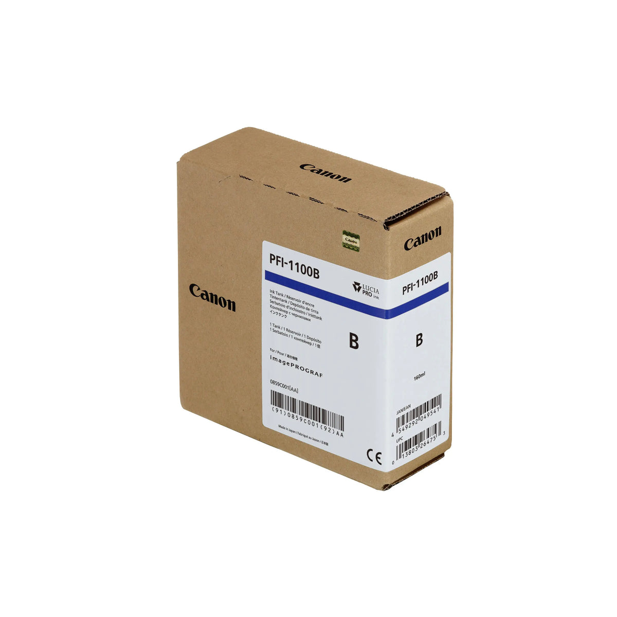 CANON Tintenpatrone blue PFI1100B iPF PRO-2000/PRO-4000 160ml Idealshop