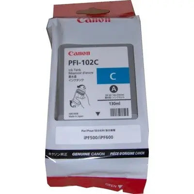 CANON Tintenpatrone cyan PFI-102C iPF 700 130ml Idealshop