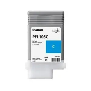 CANON Tintenpatrone cyan PFI106C iPF 6300/6350 130ml Idealshop