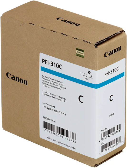 CANON Tintenpatrone cyan PFI1300C iPF PRO-2000/PRO-6000S 330ml Idealshop