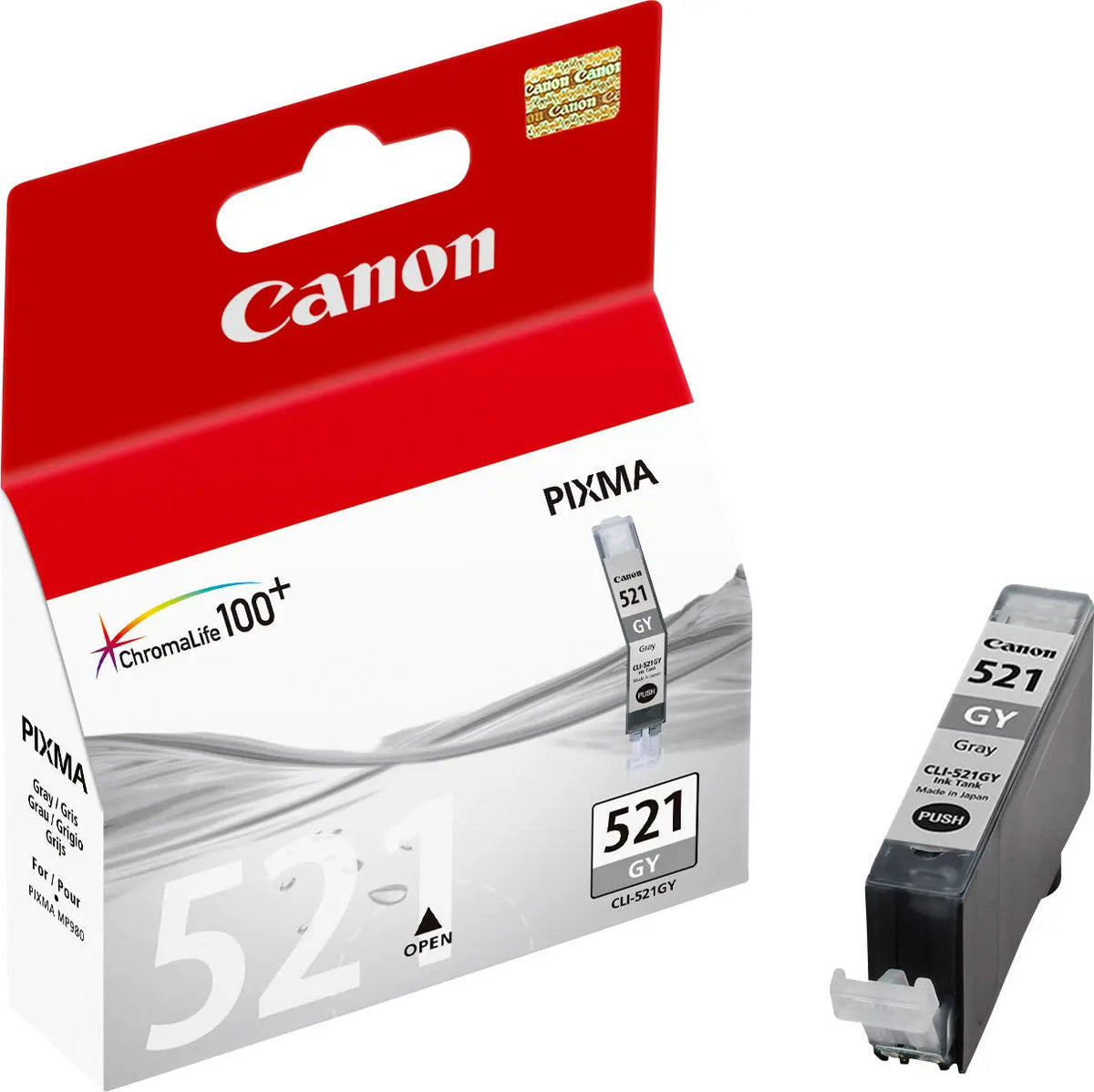 CANON Tintenpatrone grey CLI-521GY PIXMA MP 980 9ml Idealshop