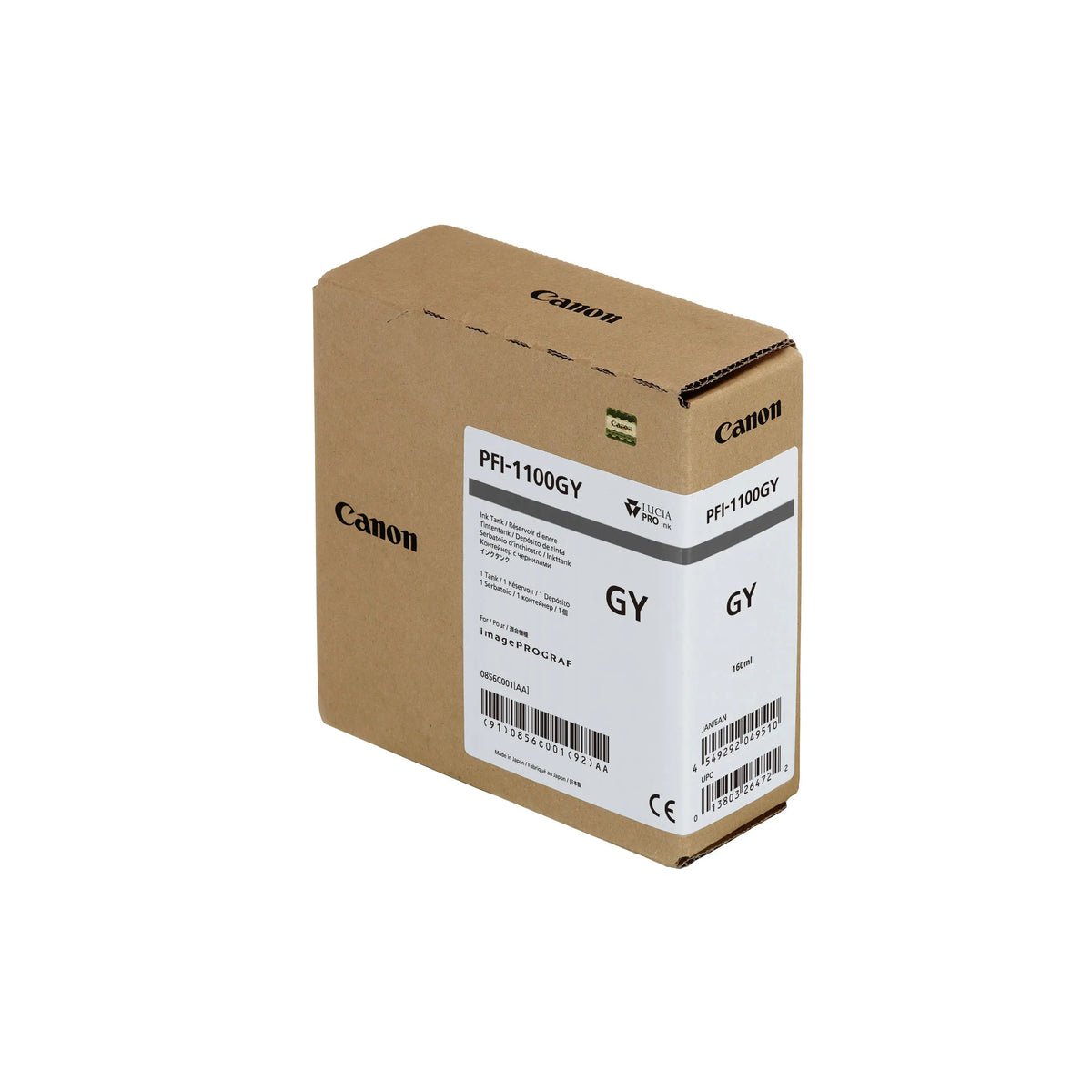 CANON Tintenpatrone grey PFI1100G iPF PRO-2000/PRO-6000S 160ml Idealshop