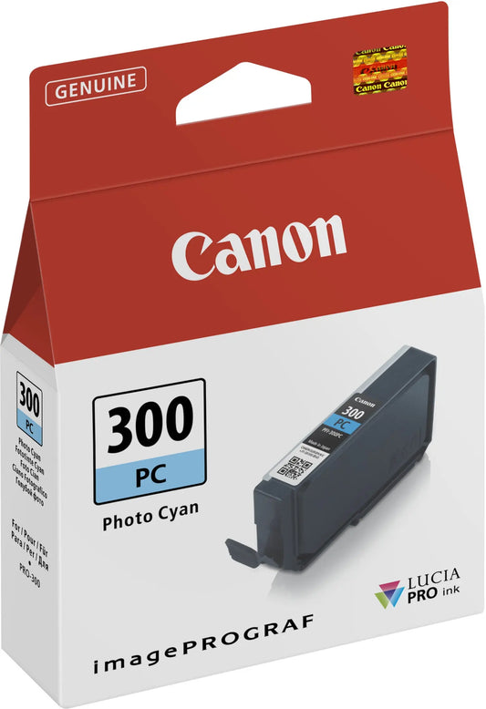 CANON Tintenpatrone photo cyan PFI-300PC iPF PRO-300 14.4ml Idealshop