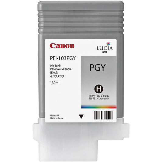 CANON Tintenpatrone photo grey PFI-103PGY iPF 6100 130ml Idealshop