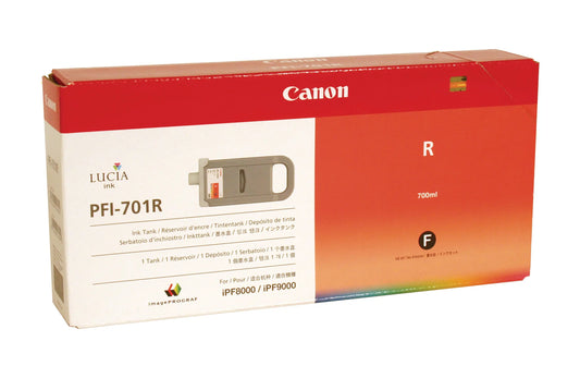 CANON Tintenpatrone red PFI-701R iPF 8000/9000 700ml Idealshop