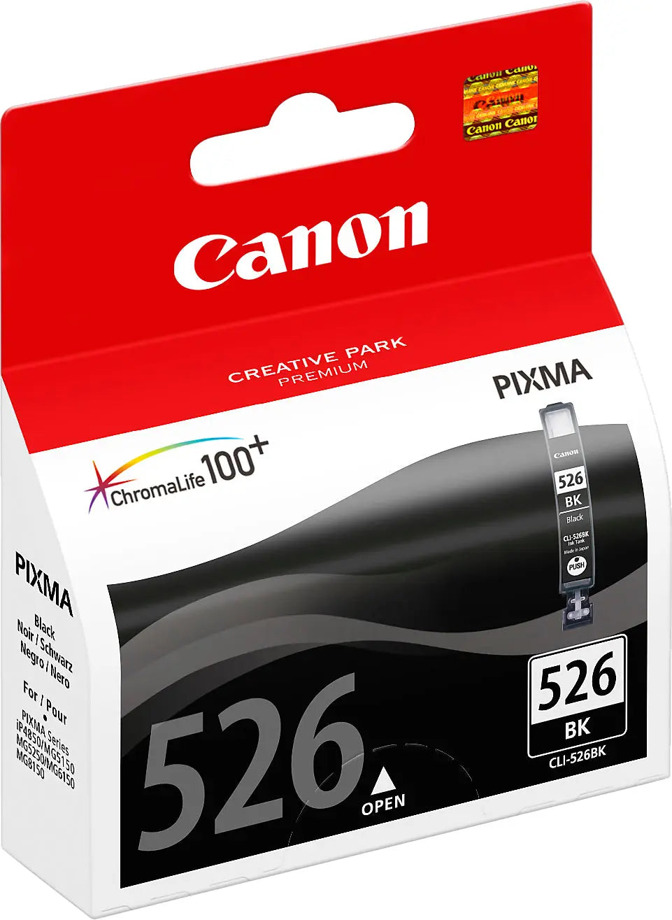 CANON Tintenpatrone schwarz CLI-526BK PIXMA iP 4850 9ml Idealshop