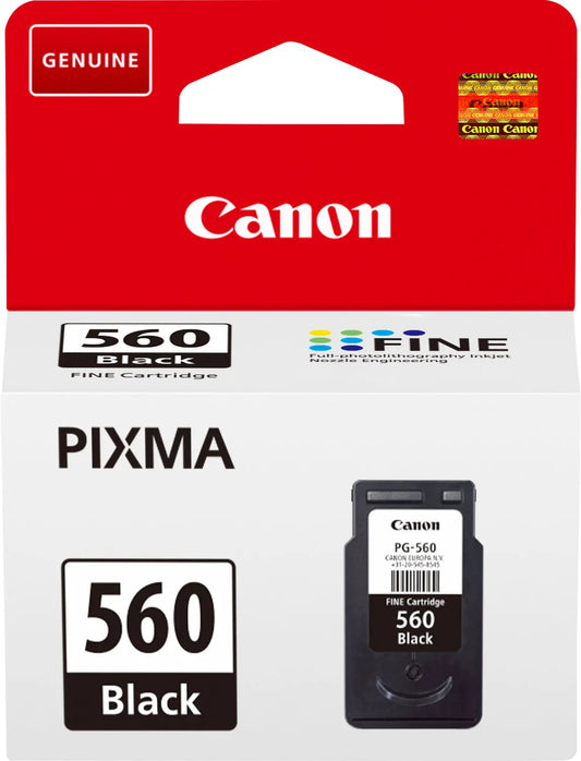 CANON Tintenpatrone schwarz PG-560 PIXMA TS 5350 7.5ml Idealshop