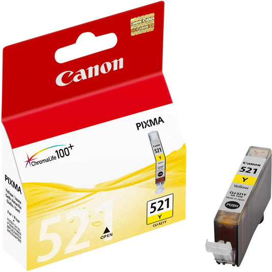 CANON Tintenpatrone yellow CLI-521Y PIXMA MP 980 9ml Idealshop