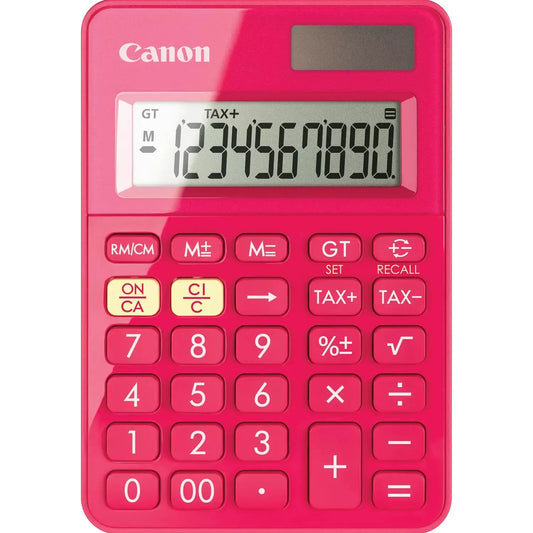 CANON Tischrechner LS-100KB-PK 10-stellig, Metallic-Finish Idealshop