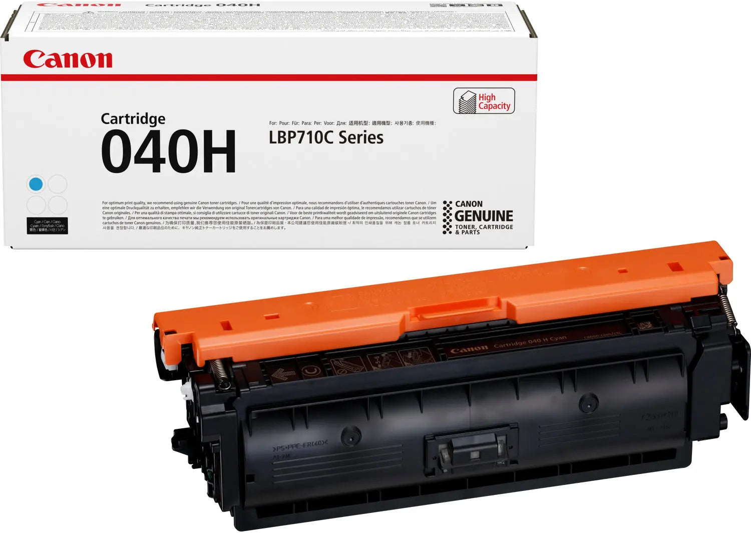 CANON Toner-Modul 040H cyan 0459C001 LBP 710Cx/712Cx 10'000 Seiten Idealshop