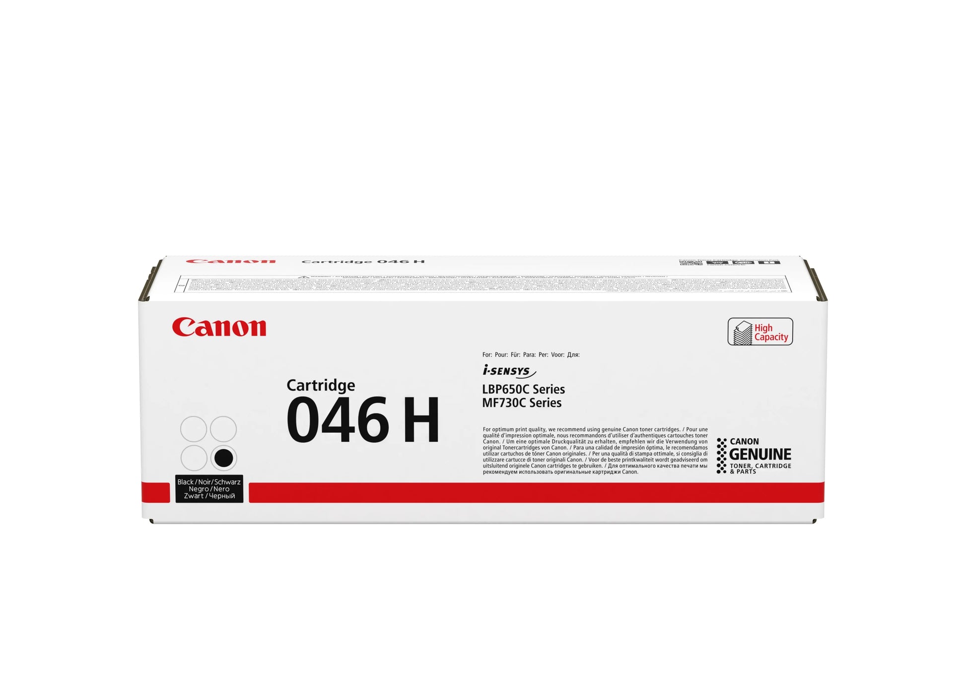 CANON Toner-Modul 046 H schwarz 1254C002 LBP653Cdw/654Cx 6300 Seiten Idealshop