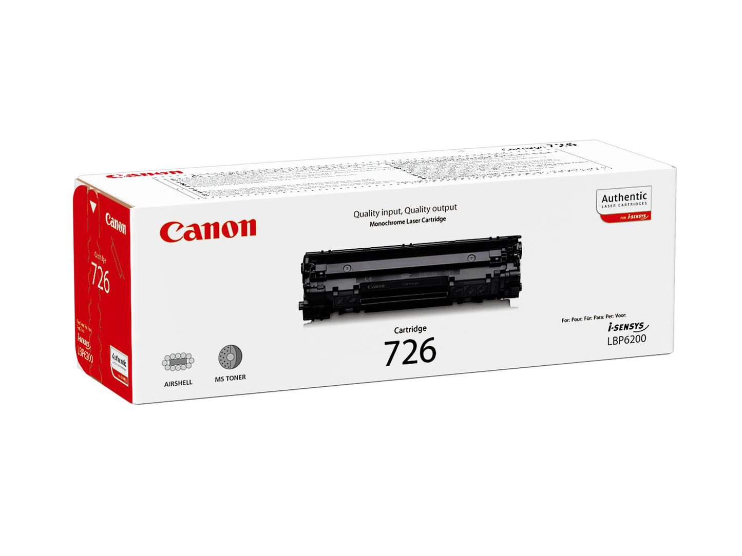 CANON Toner-Modul 726 schwarz 3483B002 LBP 6200d 2100 Seiten Idealshop