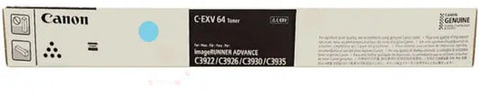CANON Toner cyan C-EXV64C IR-ADV DX C3900 25'500 Seiten Idealshop