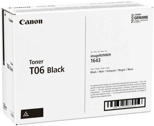 CANON Toner schwarz T06-BK IR 1643i 20'500 S. Idealshop