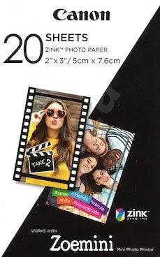CANON ZINK Papier 50x75mm ZP-2030 20 Blatt Idealshop