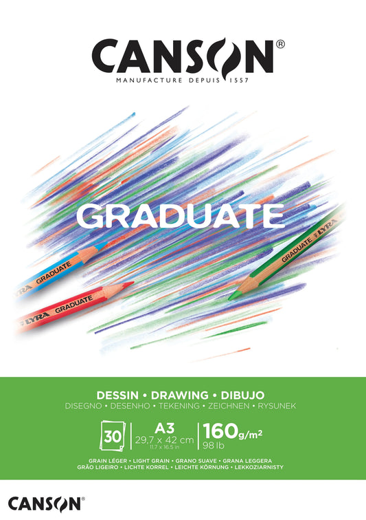 CANSON    Graduate Zeichnen           A3 Idealshop