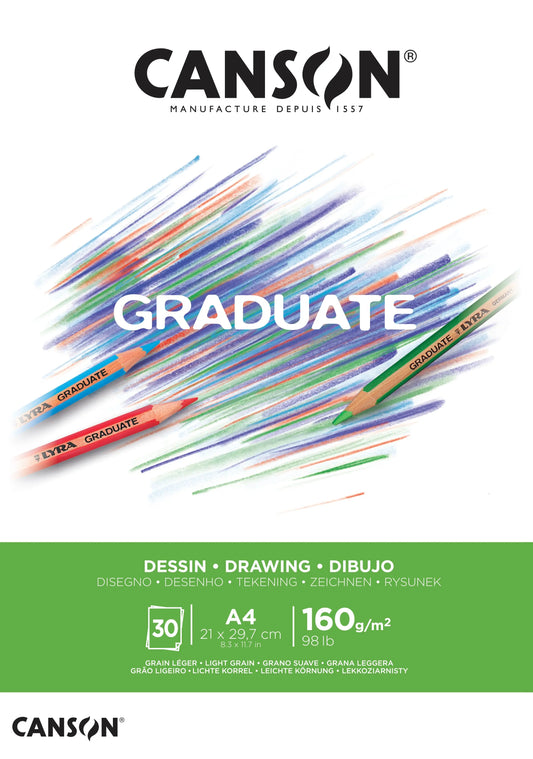 CANSON    Graduate Zeichnen           A4 Idealshop