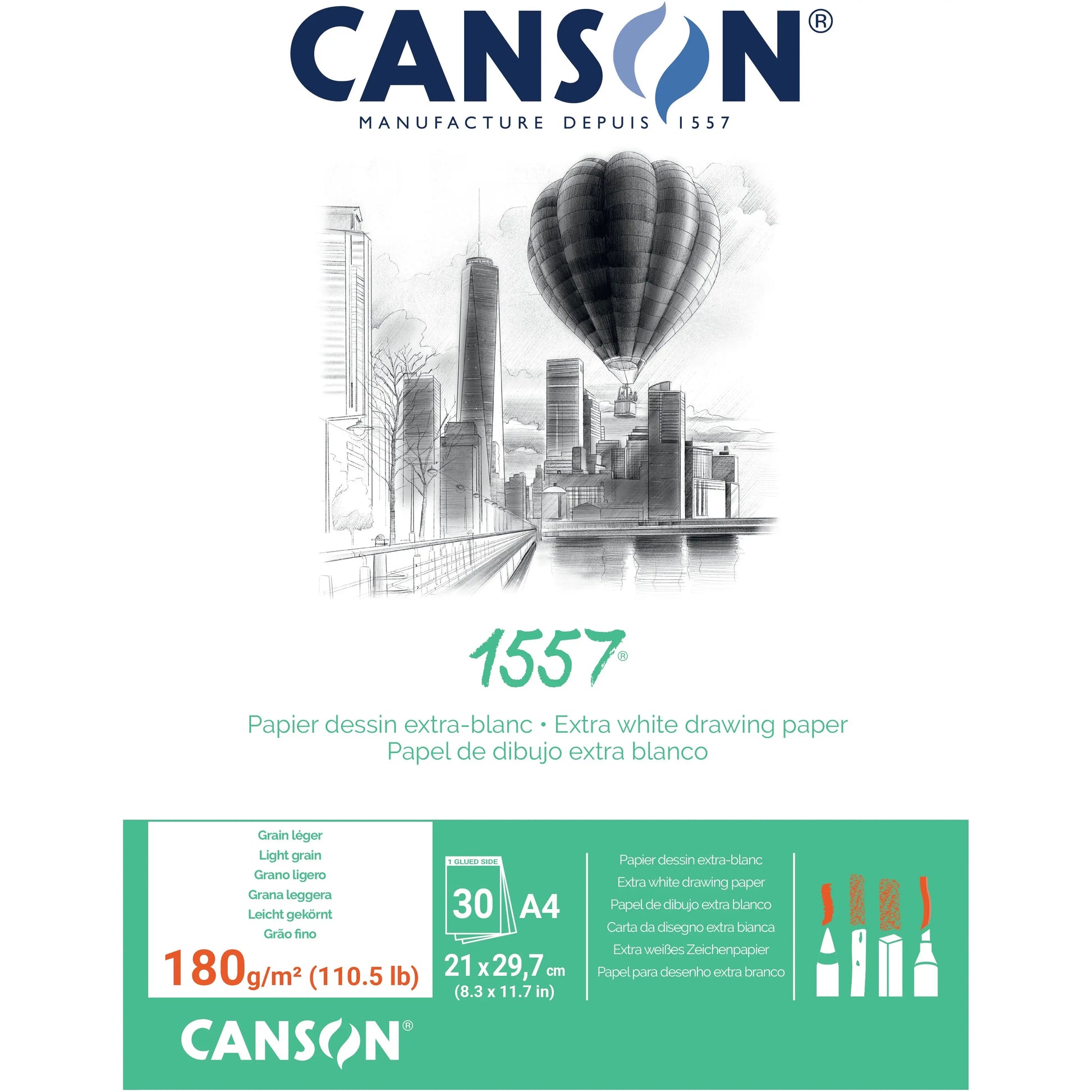 CANSON    Skizzenblock 1557           A4 Idealshop