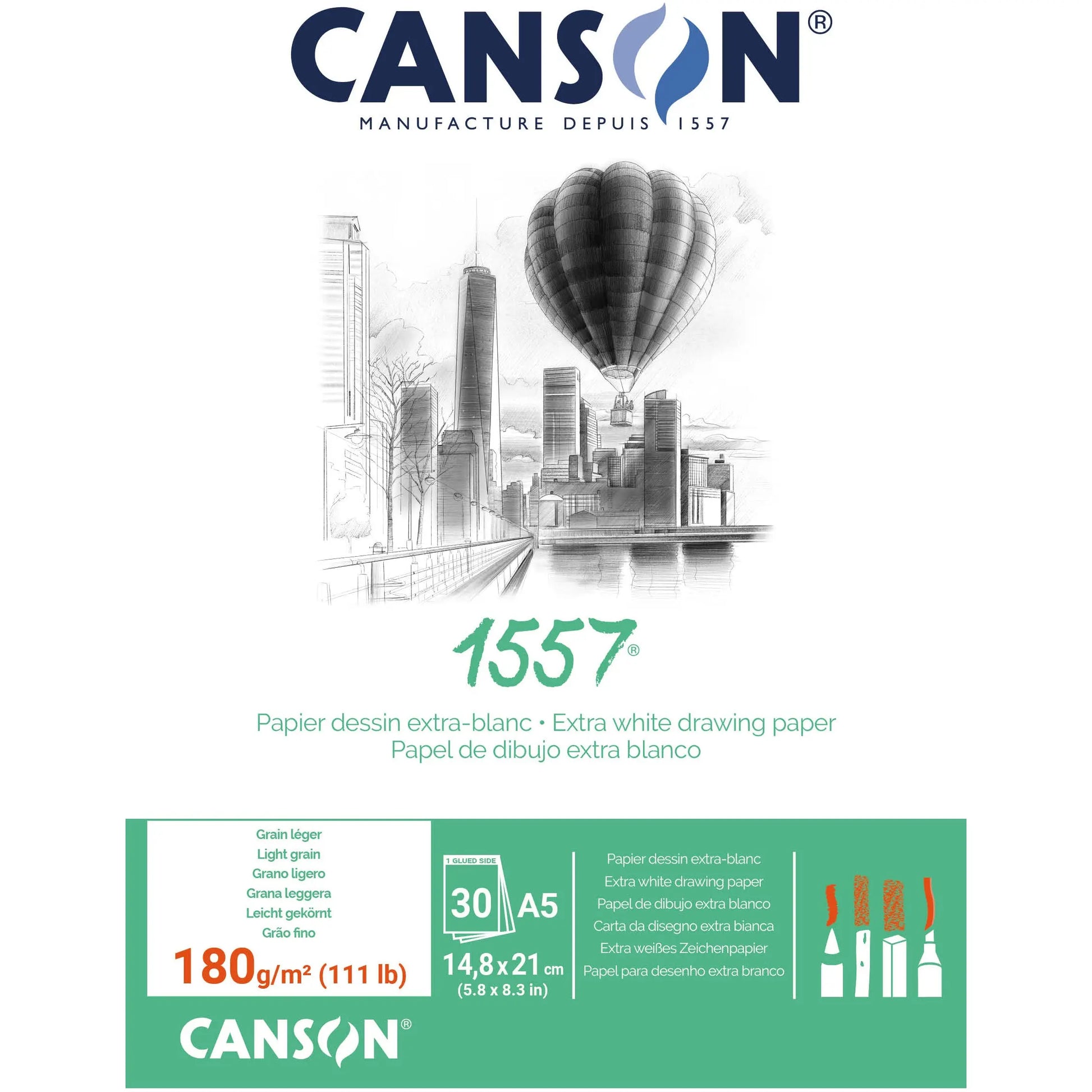 CANSON    Skizzenblock 1557           A5 Idealshop