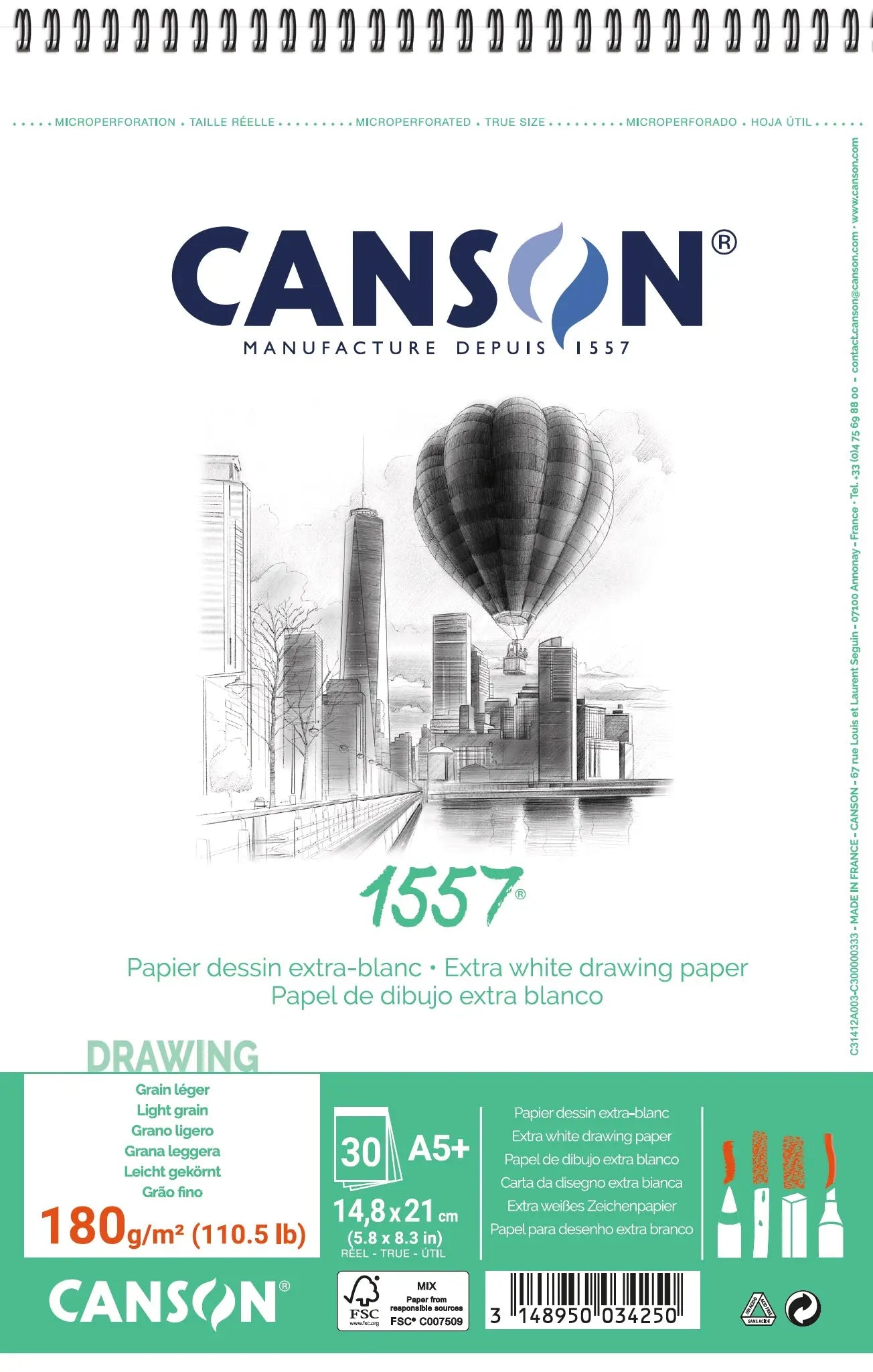 CANSON    Skizzenpapier               A5 Idealshop