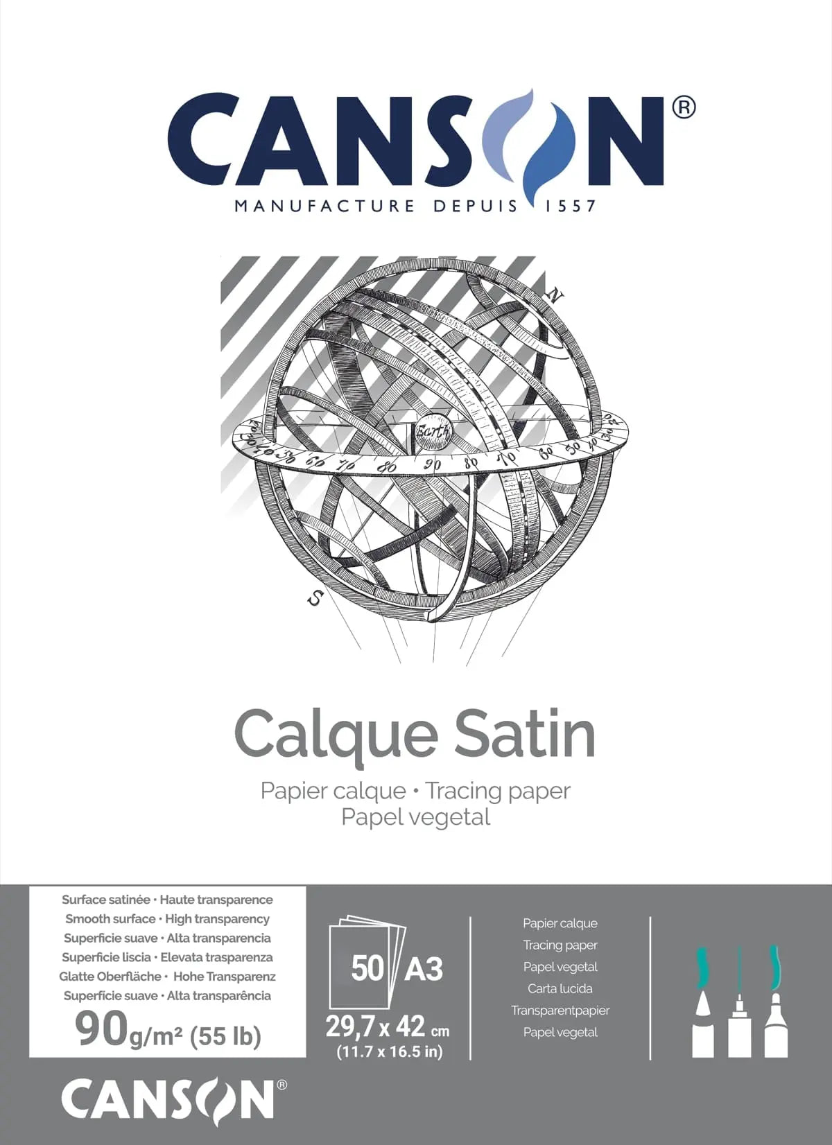 CANSON    Transparentblock            A3 Idealshop