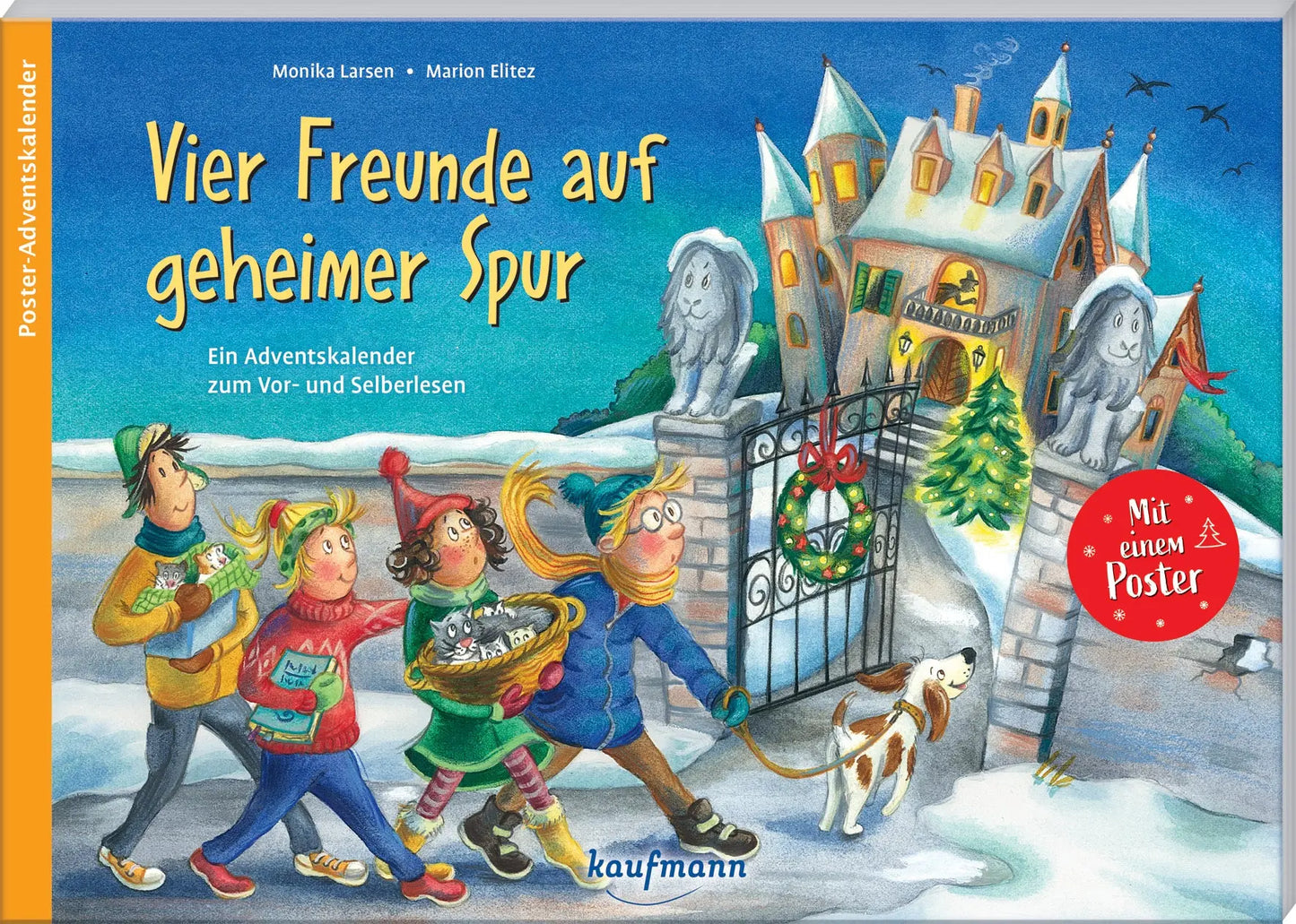 CARLSEN Adventskalender 31815 4 Freunde auf geheimer Spur Idealshop
