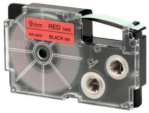 CASIO Beschriftungsband XR-9RD 9mm/8m schwarz/rot Idealshop