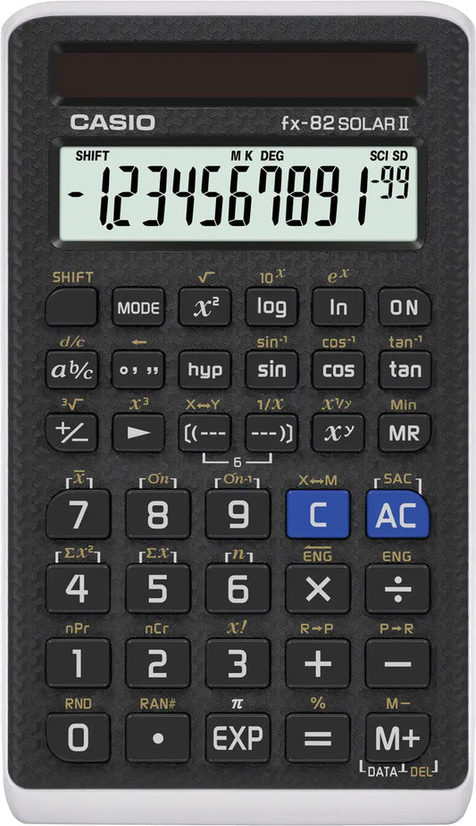 CASIO Taschenrechner FX-82SOLARII-W-ET4 Solar II Idealshop