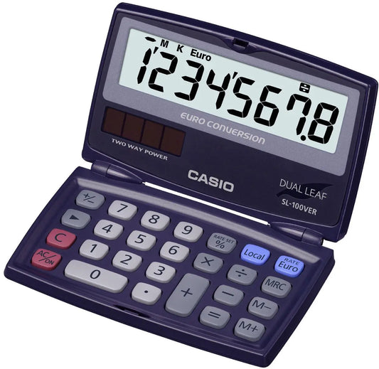 CASIO Taschenrechner SL-100VER-SA EURO Idealshop
