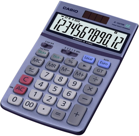 CASIO Tischrechner JF-120TER blau Idealshop