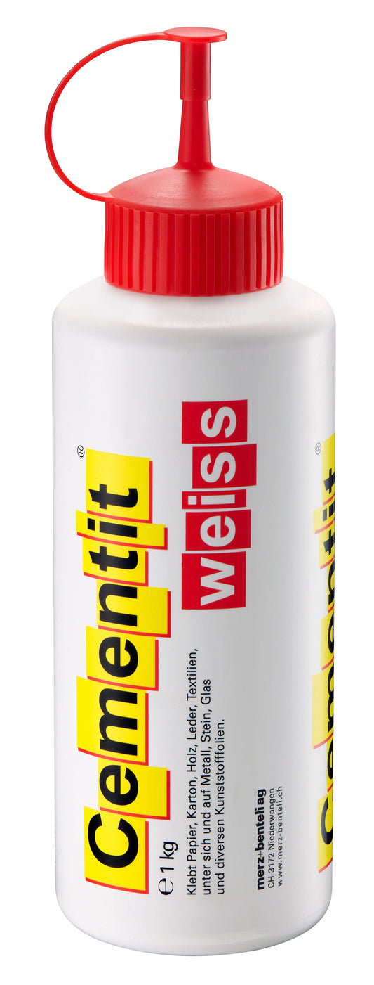 CEMENTIT Bastelleim 1kg 103081-081WE weiss Idealshop