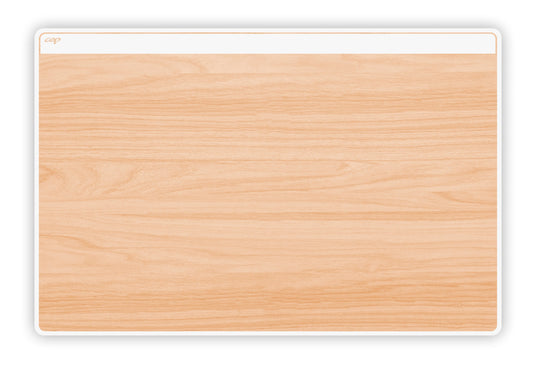 CEP Schreibunterlage 58.5x38.5cm 1008001021 weiss/buche Idealshop
