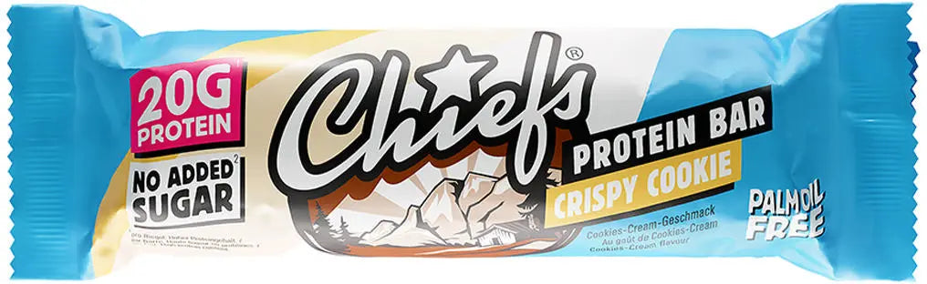 CHIEFS Protein Bar Crispy Cookie 5927 55g, 12 Stk. Idealshop