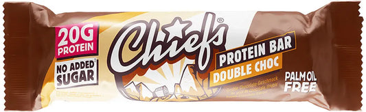 CHIEFS Protein Bar Double Choc 8131 55g, 12 Stk. Idealshop