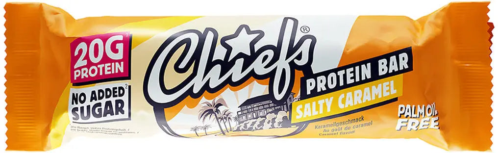 CHIEFS Protein Bar Salty Caramel 5257 55g, 12 Stk. Idealshop