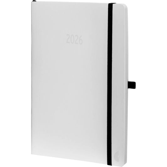 CHRONOPLAN Chronobook Black&White 2026 50936Z.26 1W/2S weiss SC A5 Idealshop