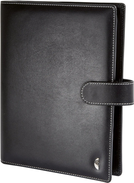 CHRONOPLAN Ringbuch Einsteiger Slim 50107Z.26 Kunstleder schwarz A5 Idealshop