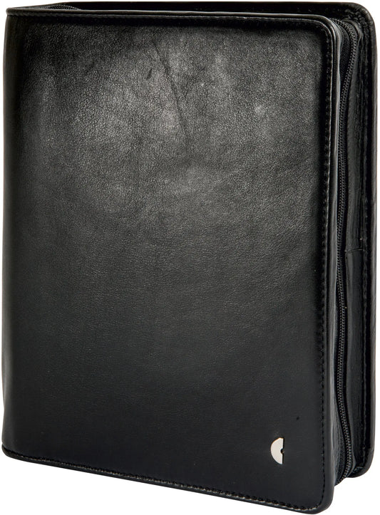 CHRONOPLAN Ringbuch Mobil 50102Z.26 Rindnappaleder schwarz A5 Idealshop