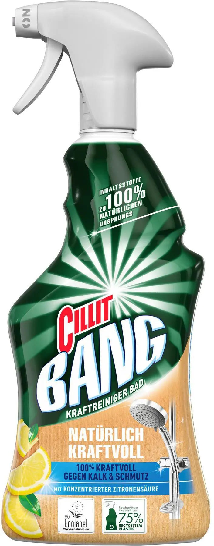 CILLIT BANG Badreiniger 750ml 3143115 Natürlicher Kraftreiniger Idealshop