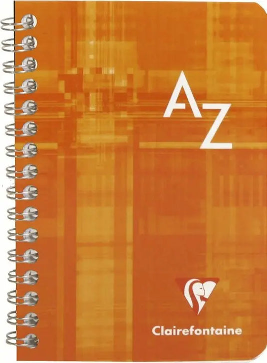 CLAIREFON Spiralheft mit Index  9,5x14cm Idealshop