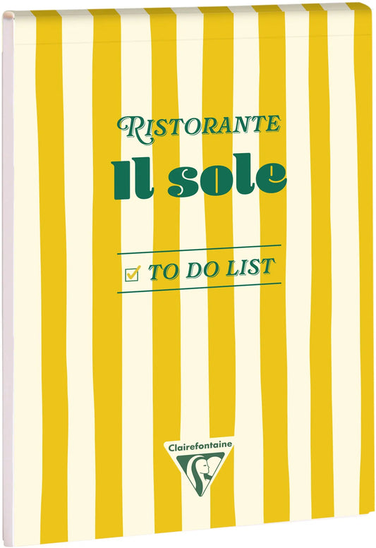 CLAIREFONTAINE Block DolceAmore A5 116270C ToDo-Liste gelb 52 Blatt Idealshop