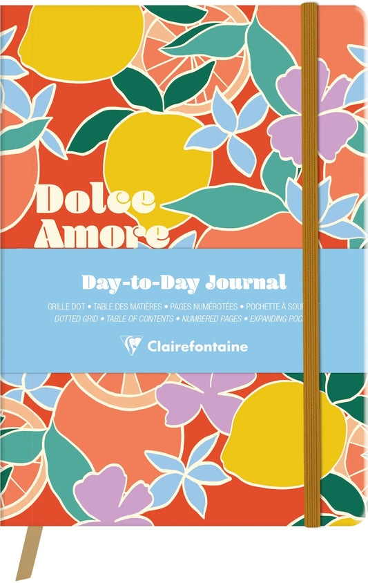 CLAIREFONTAINE Journal DolceAmore A5 116266C gepunktet assortiert 96 Blatt Idealshop