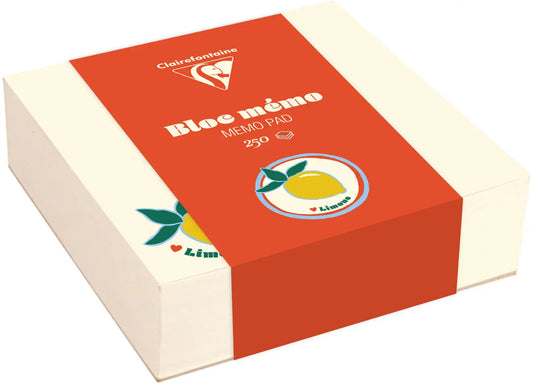 CLAIREFONTAINE Memoblock 9.8x9.8cm 116271C DolceAmore bedruckt 250 Blatt Idealshop