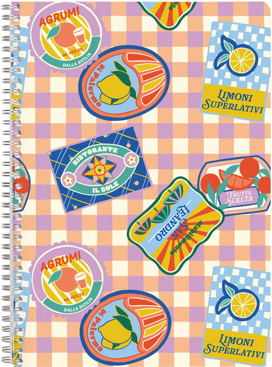 CLAIREFONTAINE Spiralheft DolceAmore A4 116265C liniert assortiert 74 Blatt Idealshop