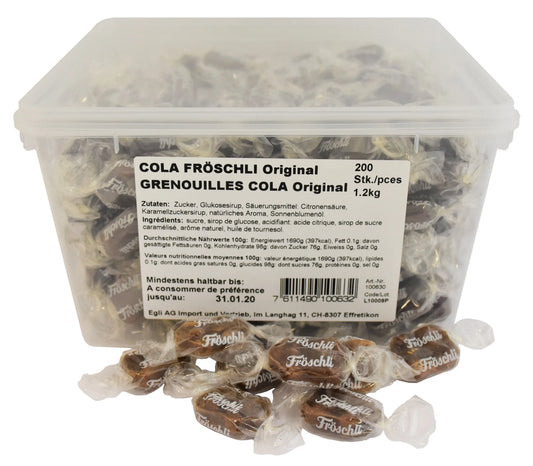 COCA COLA Fröschli 8017 200 Stück à 6g Idealshop