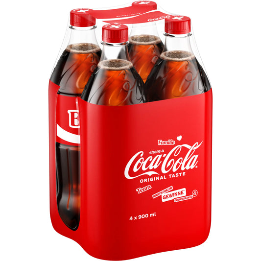 COCA COLA Original 2456701 90cl, 4 Stk. Idealshop